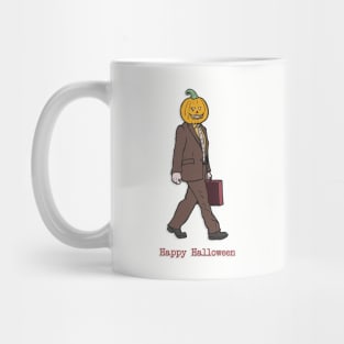 Pumpkin Head Dwight Mug